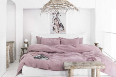 lina gultas veļas kopšana