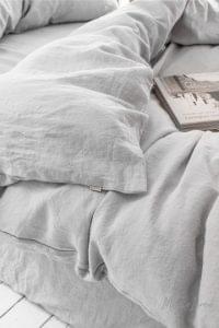 lina gultas veļa Magic Linen Light Grey