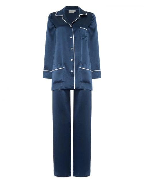zīda pidžama Gingerlily Navy