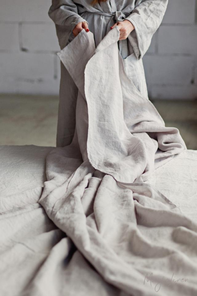 lina palags bez gumijas light grey