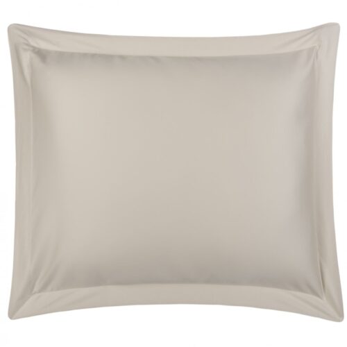 Атласная наволочка 65x65 бежевый