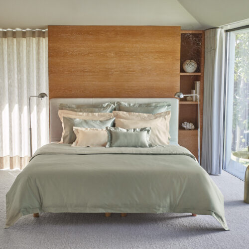 Bovi Vincent 300TC Зеленое постельное белье 240x220