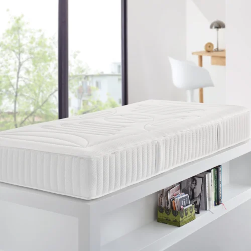 Высококачественный немецкий матрас из холодной пены, сочетающий в себе комфорт, эргономичность и долговечность.