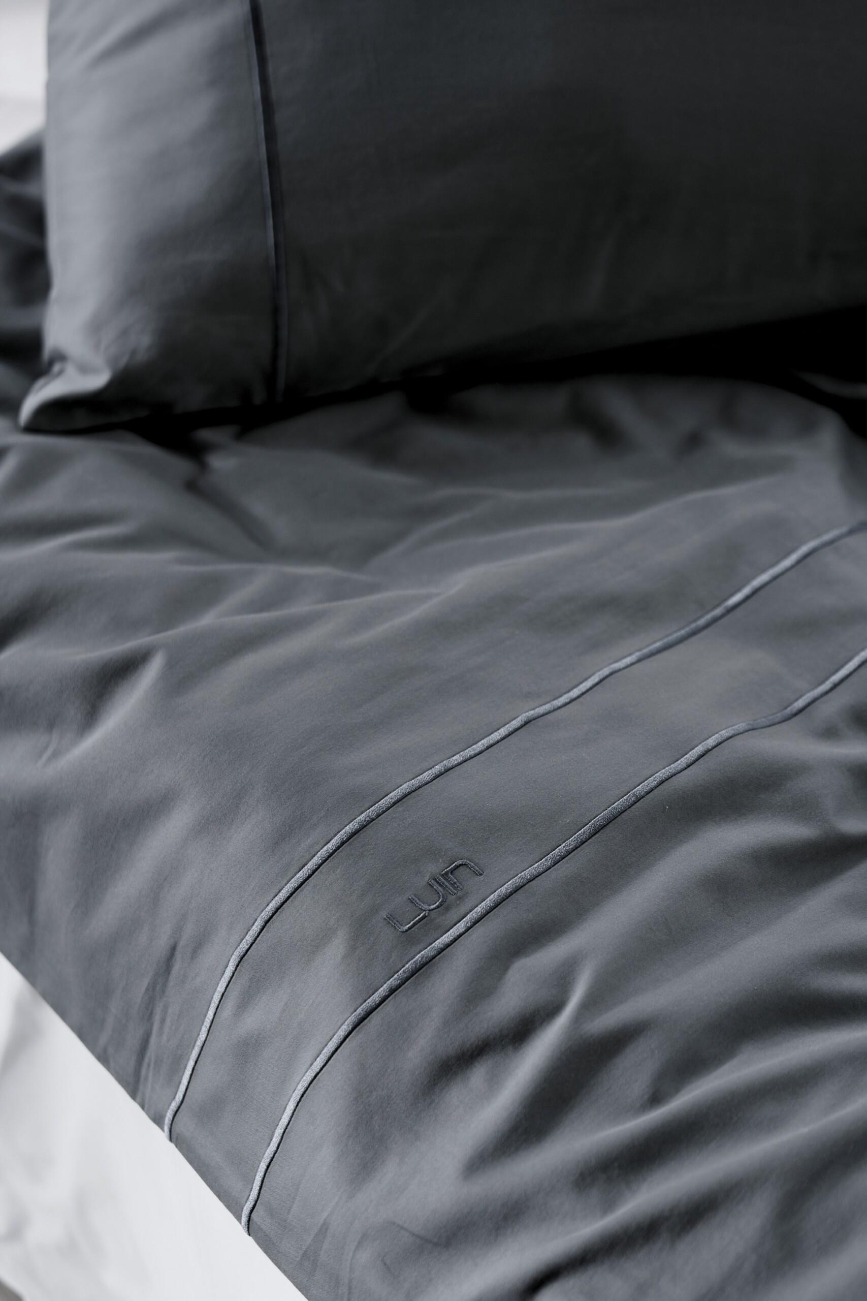 Гранитный тон - элегантная хлопковая наволочка