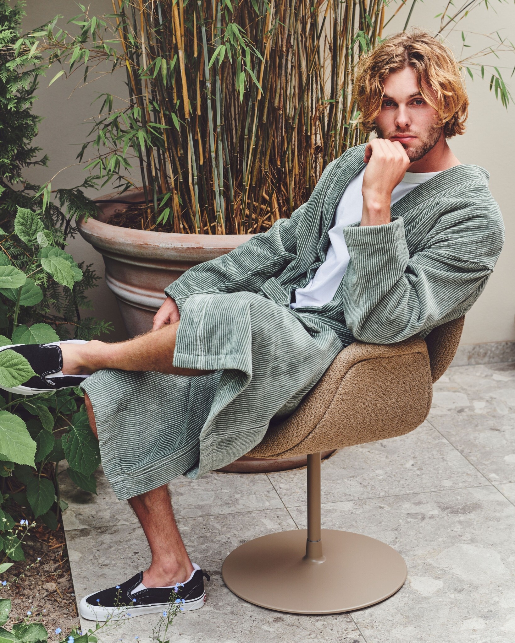 Velūra halāts Antonio, 100% kokvilna - Image 6